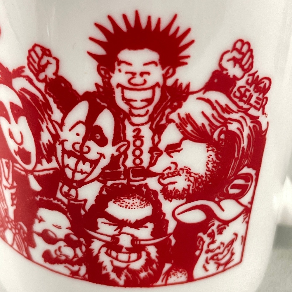 Cornerstone Festival Coffee Mugs Set of 4 00s CCM Christian Rock Music Art - Picture 14 of 17